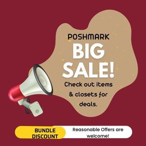 Big sale! Bundle discount! Reasonable offers are welcome.